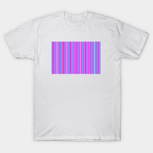 Blue & Pink Stripes T-Shirt